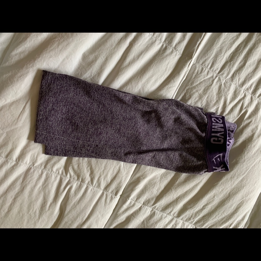 Lavender Gym Shark Leggings